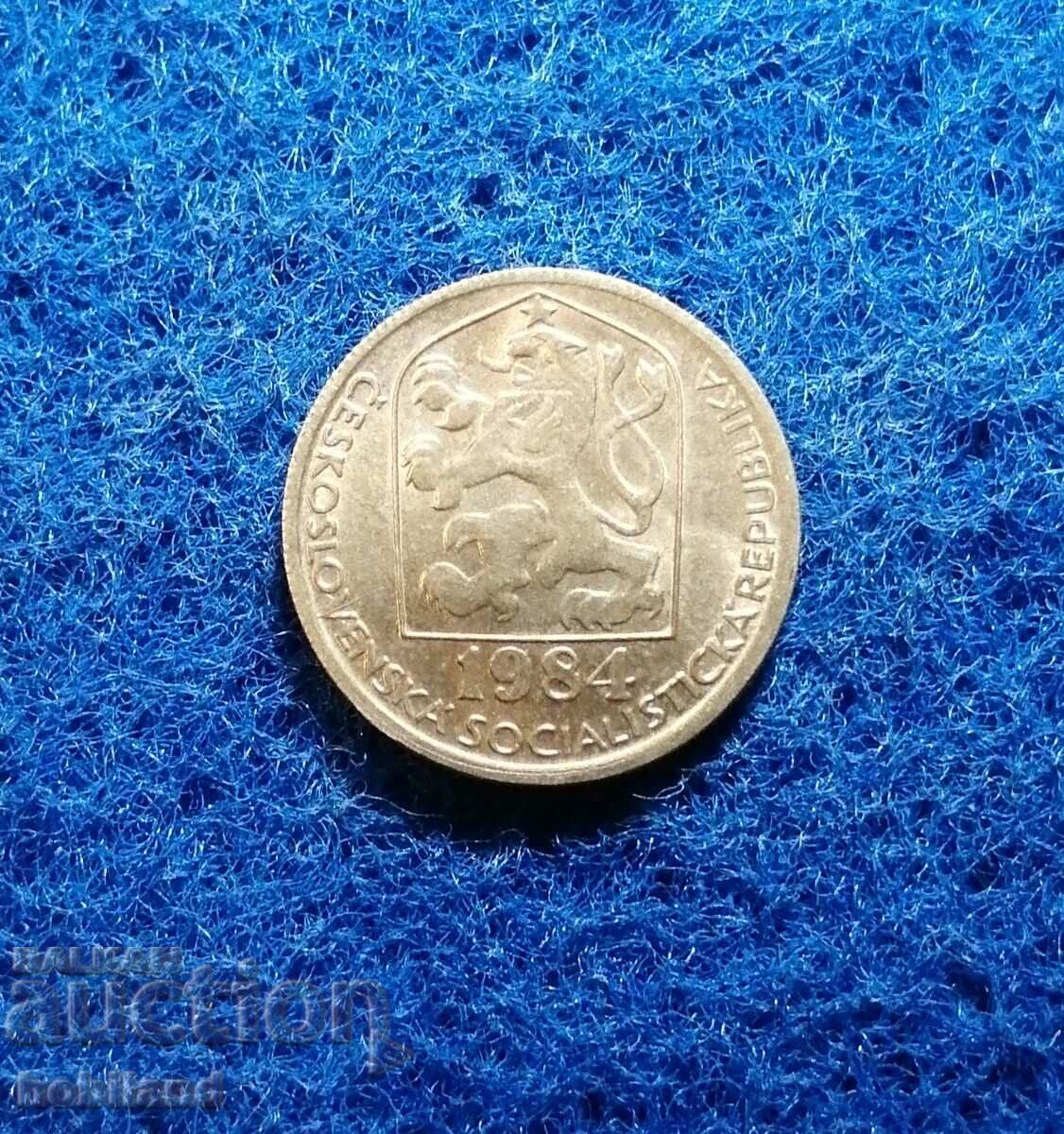 20 Halers Czechoslovakia 1984 with gloss with price 2.00 BGN | € 1.02 20 Halers Czechoslovakia 1984 with gloss with price 2.00 BGN | € 1.02