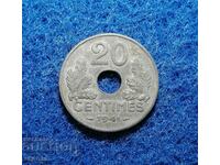 20 centimes France 1941