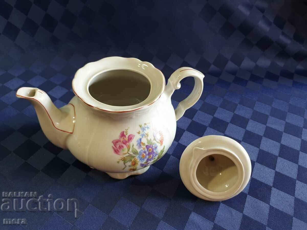 Auction Porcelain teapot - Stalin - Vidin - 1959 Auction Porcelain teapot - Stalin - Vidin - 1959