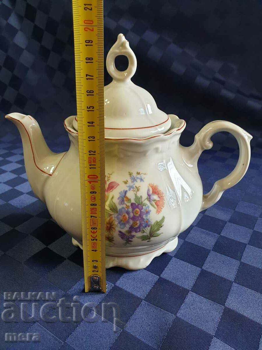 Porcelain teapot - Stalin - Vidin - 1959 - 5 Porcelain teapot - Stalin - Vidin - 1959 - 5