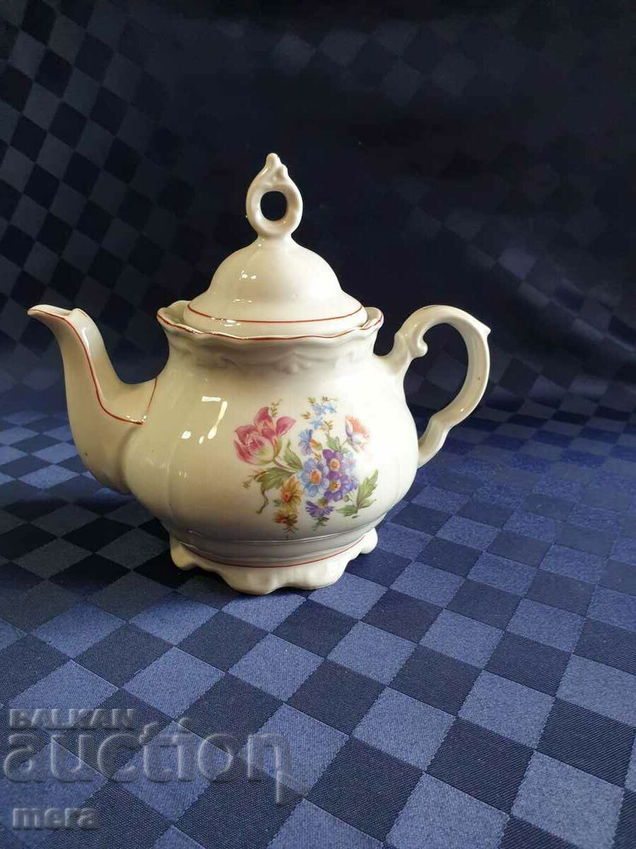 Порцеланов чайник -Сталин -Видин- 1959 г.
