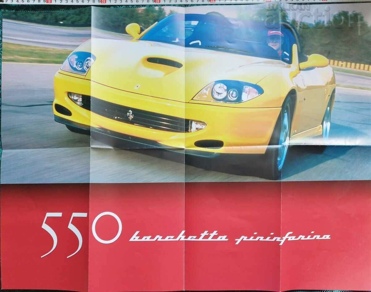 Poster, poster & FERRARI 550 BARCHETTA PININFARINA Prezent...