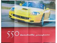 Poster, poster & FERRARI 550 BARCHETTA PININFARINA Present...