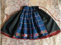 Authentic ducal costume apron and petticoat