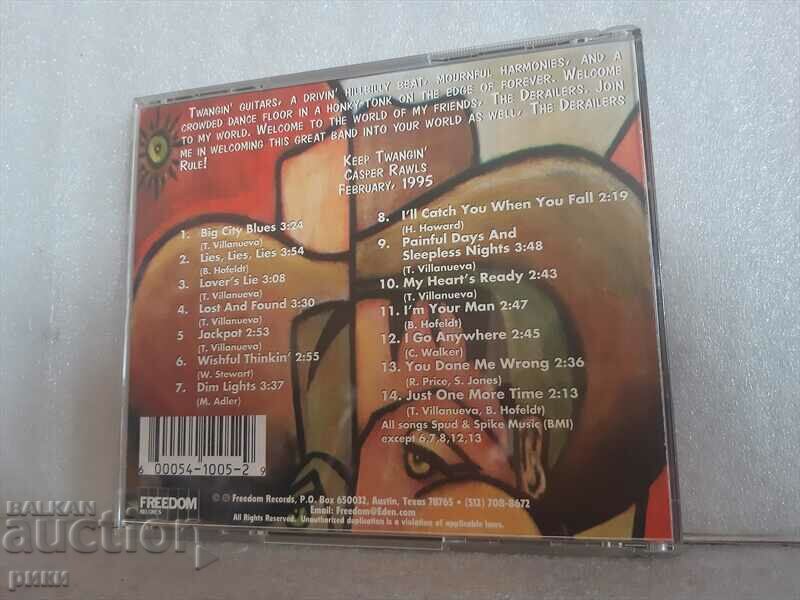 The Derailers – Live Tracks - 1995 with price 18.00 BGN | € 9.20 The Derailers – Live Tracks - 1995 with price 18.00 BGN | € 9.20