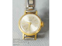 Old Russian Gold Plated Ladies Mechanical Seagull Watch