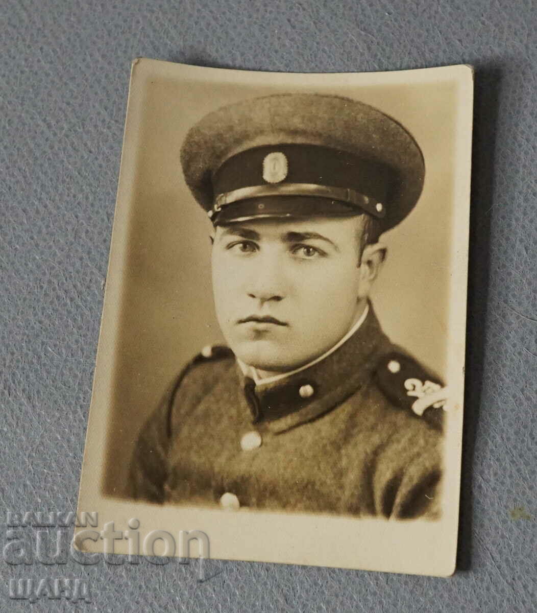 1934 Fotografie militară veche foto ofițer CAIRO Maistorov