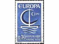 Клеймована марка Европа СЕПТ 1966 от Франция