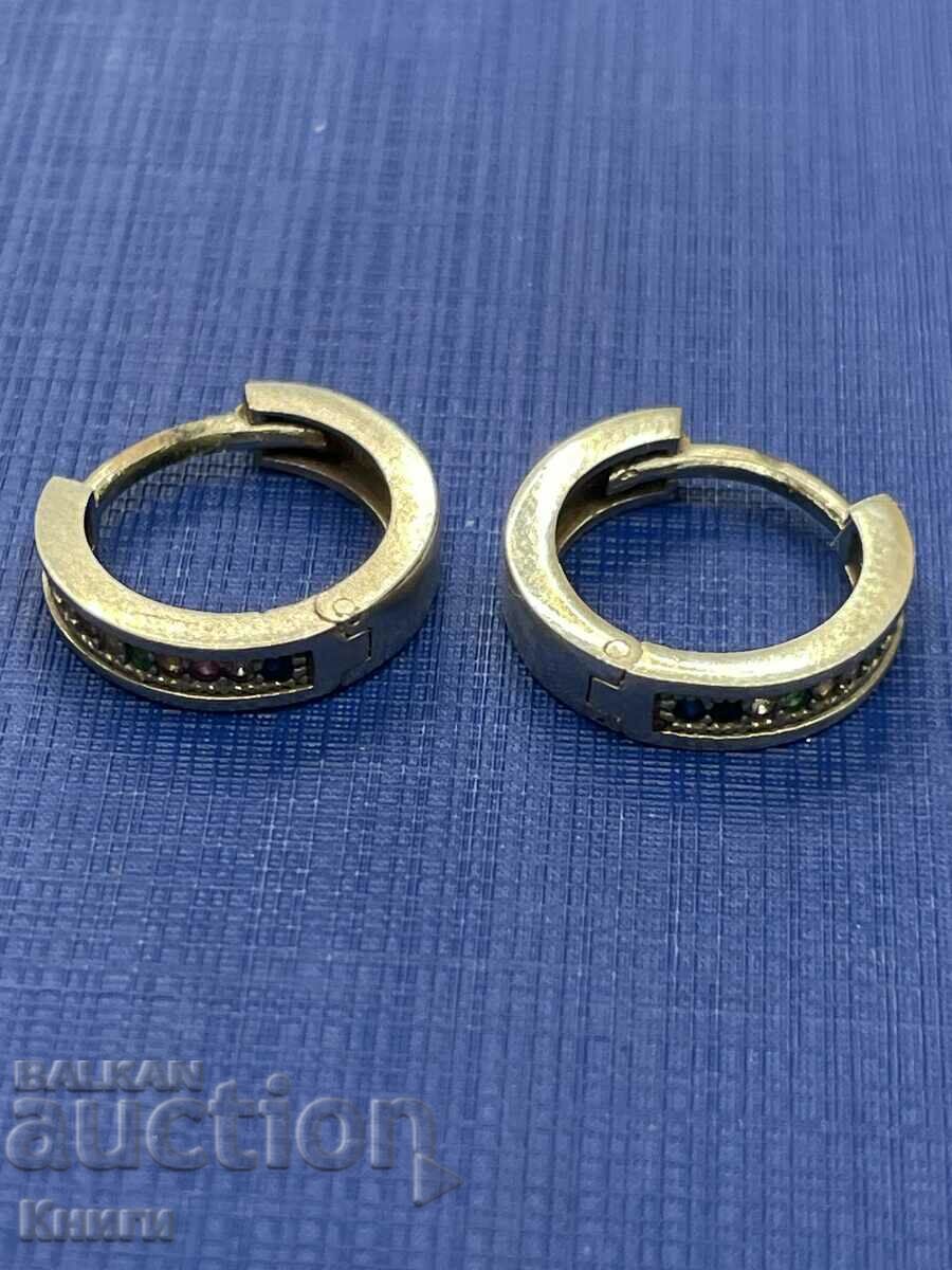 Γυναικεία ασημένια σκουλαρίκια - 2,39 γραμμάρια δείγμα 925