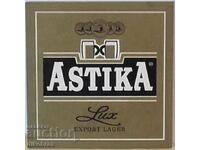 Beer coaster - Astika - from a penny