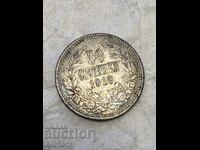 Монета 50 стотинки 1910