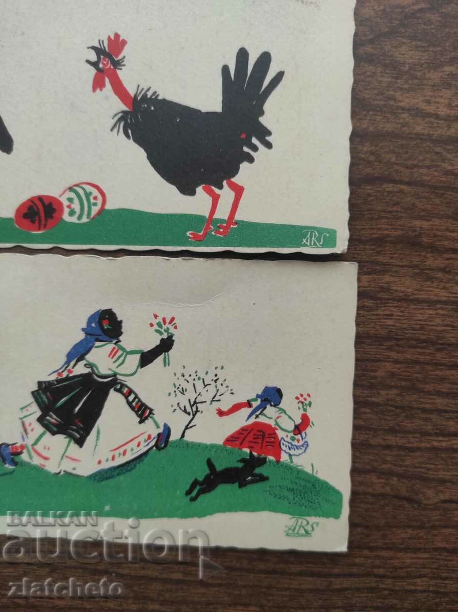 Livrarea Lot de 5 felicitări vechi -