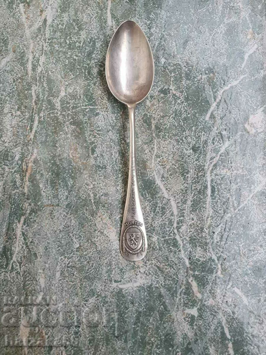 Veche lingură germană de argint 1923