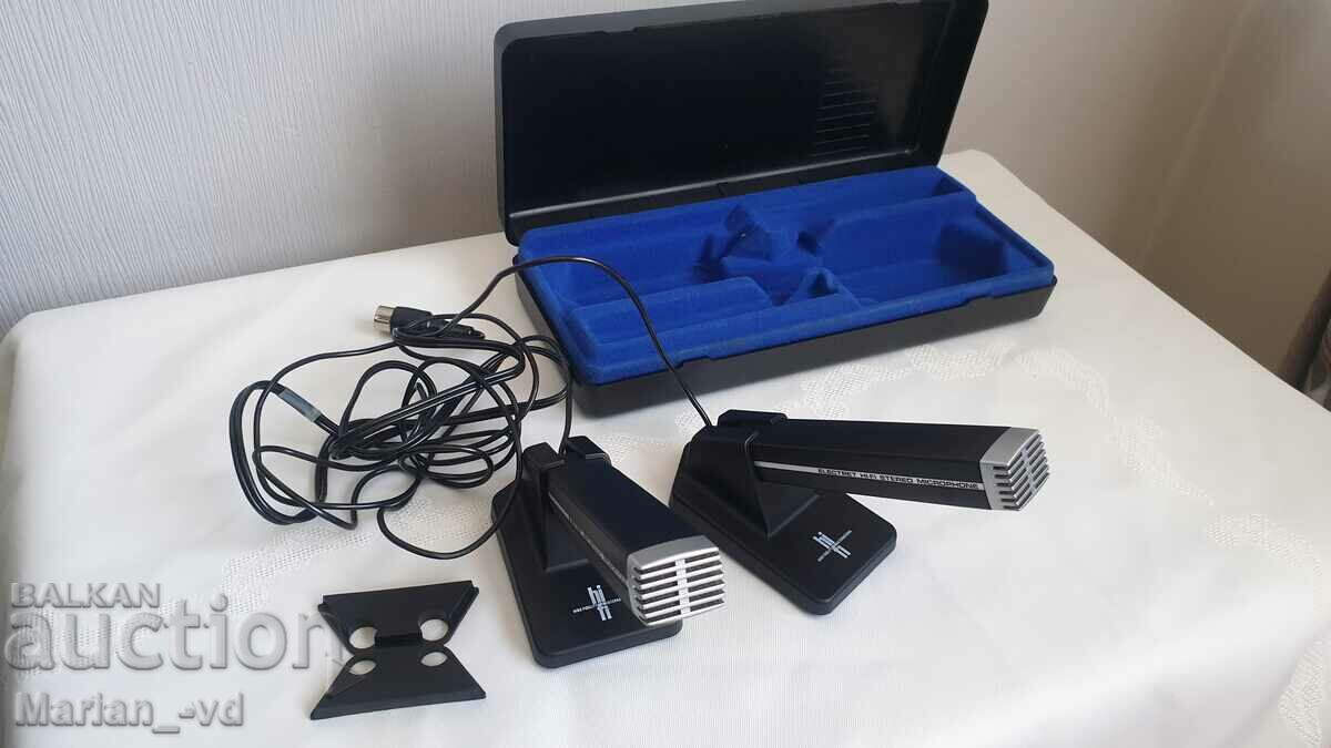 Auction Philips Hi-fi Electret Stereo Microphone Auction Philips Hi-fi Electret Stereo Microphone