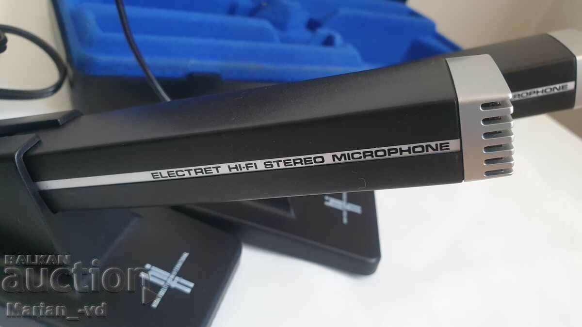 Delivery of Philips Hi-fi Electret Stereo Microphone Delivery of Philips Hi-fi Electret Stereo Microphone