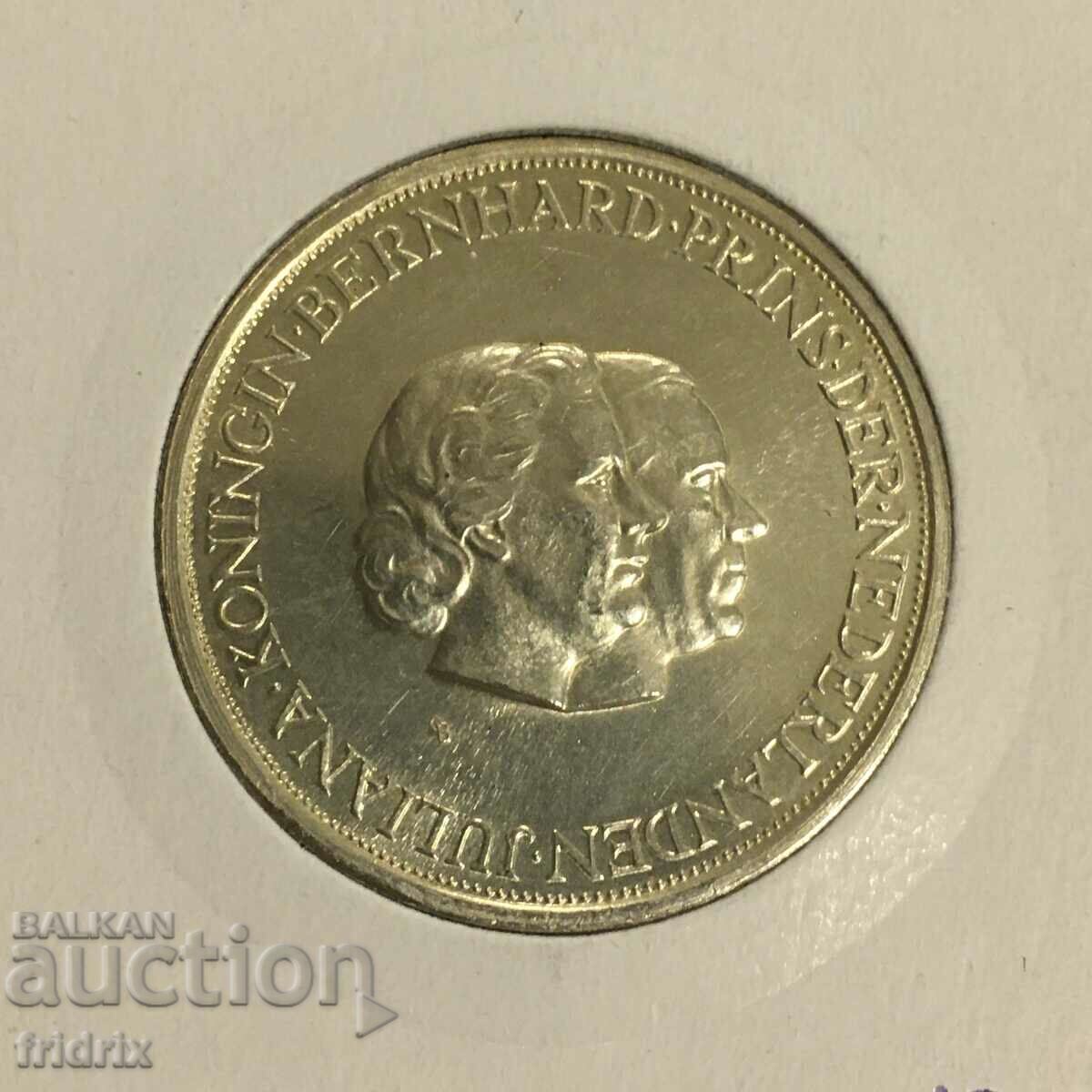 Medalia de argint Olanda Proof 1962