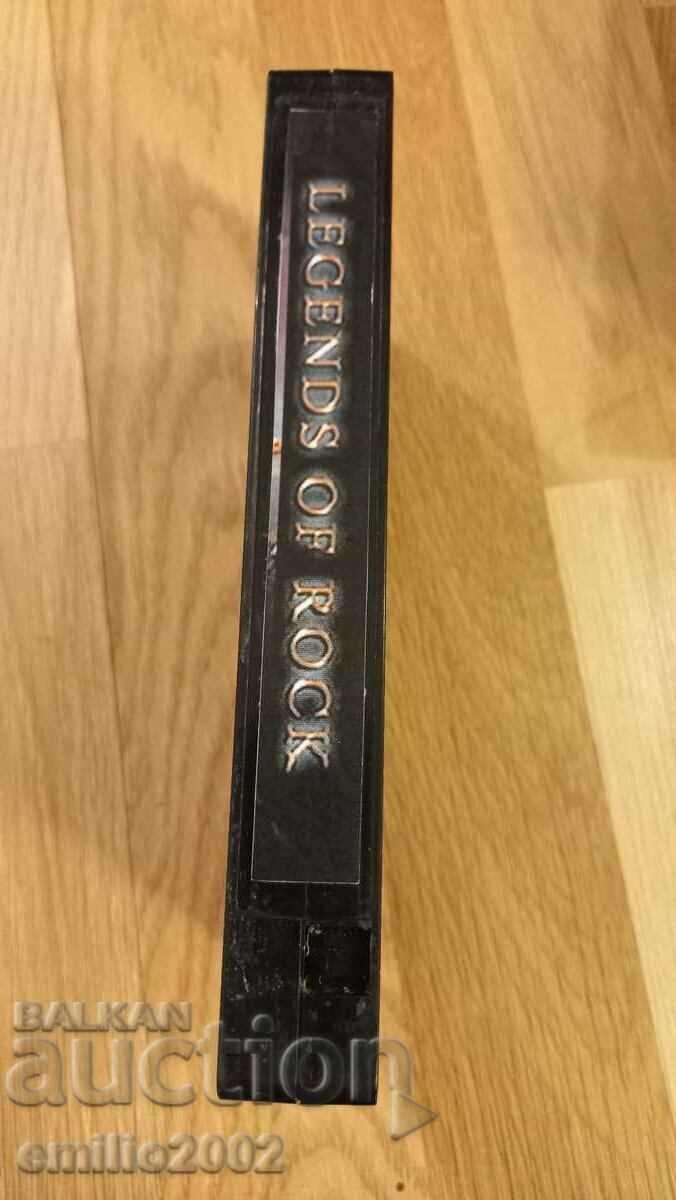 Casetă video Legend of Rock... live cu preț 3.99 BGN | € 2.04 Casetă video Legend of Rock... live cu preț 3.99 BGN | € 2.04