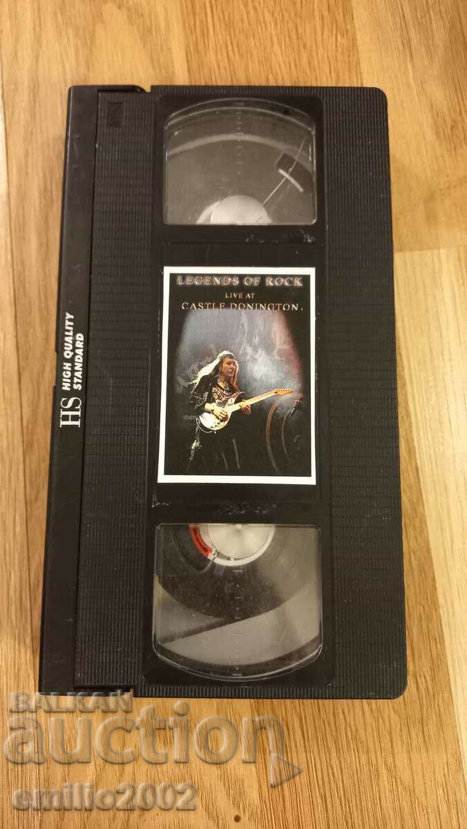 Video tape Legend of Rock...live