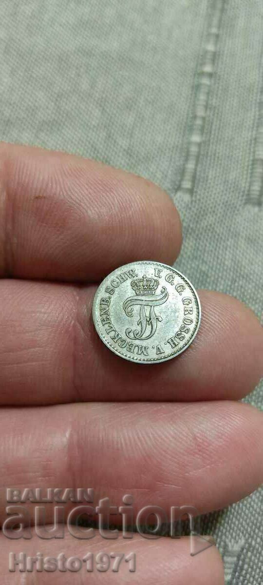 1/48 thaler 1864 A Schwerin with price € 21.00 | 41.07 BGN