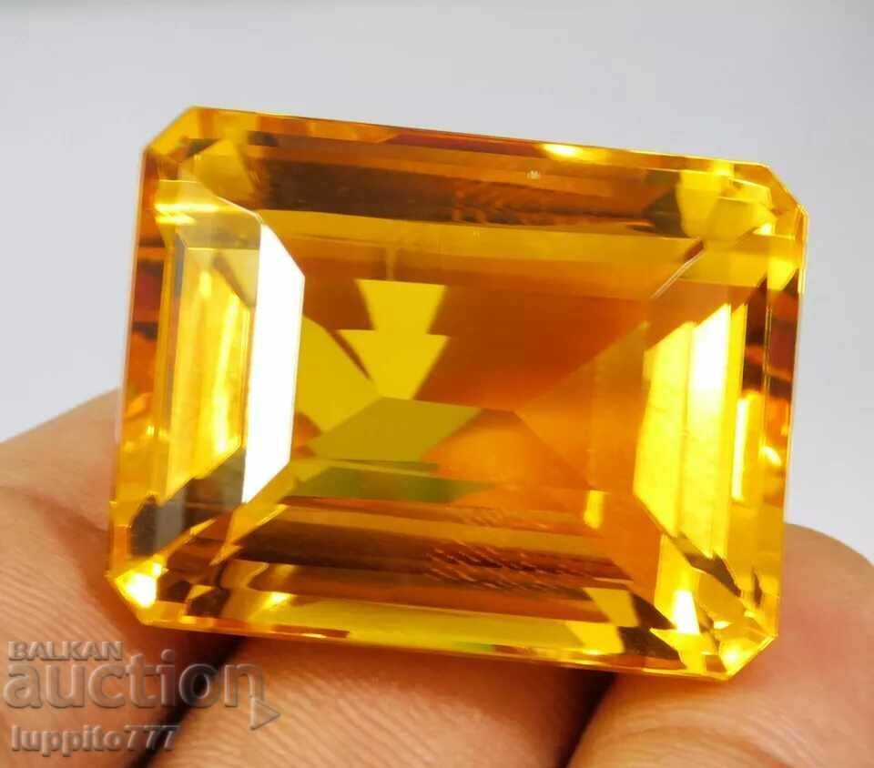 BZC! 135.75 ct natural imperial topaz set OMGTL from 1 st.!