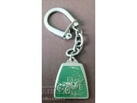 Keychain. Vintage car service Greece - Auto Moto