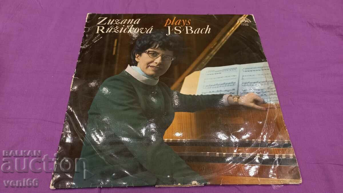 Gramophone record - Suzana Rusichkova - Bach