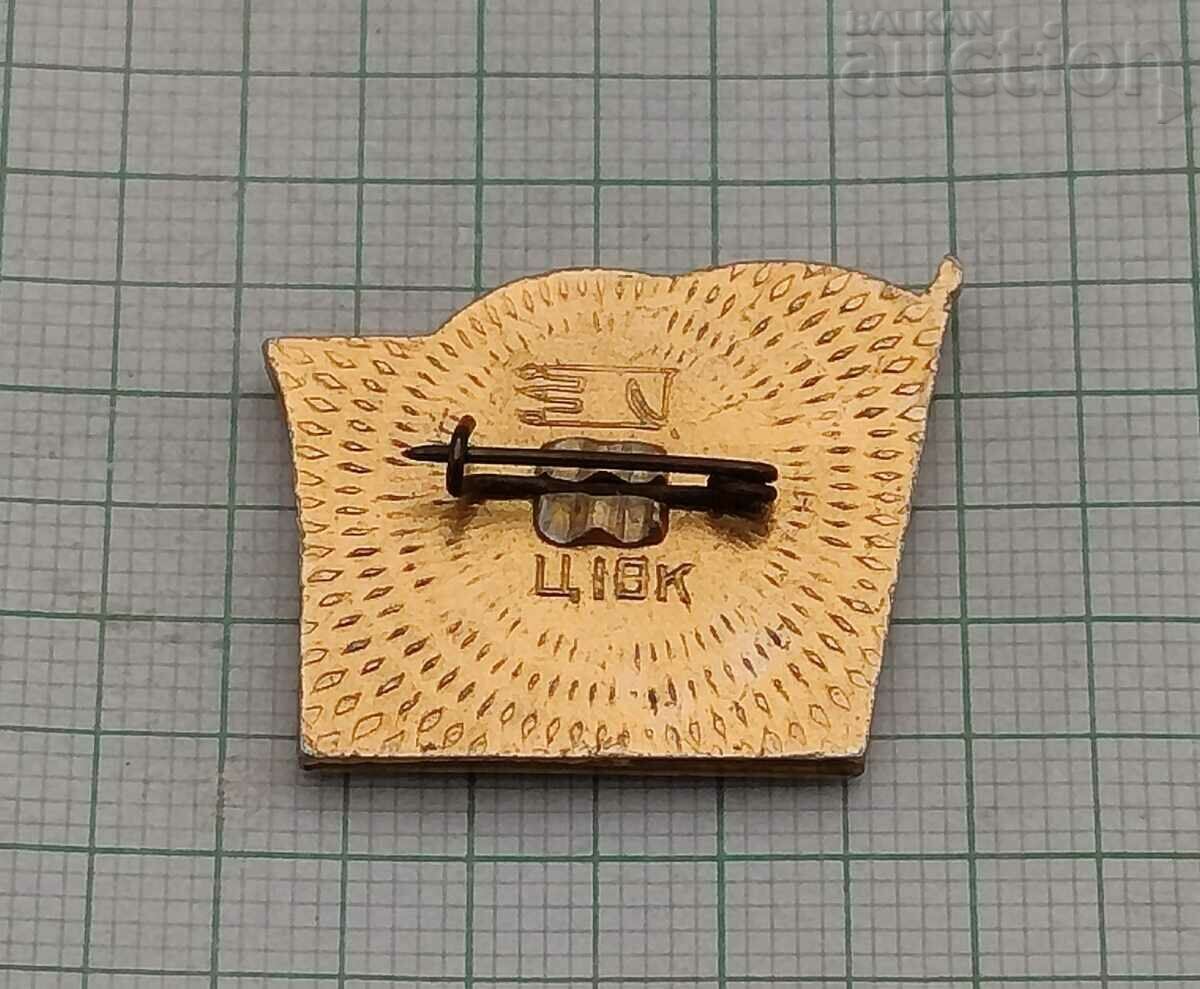 RSFSR USSR COAT OF COAT FLAG BADGE with price 2.00 BGN | € 1.02