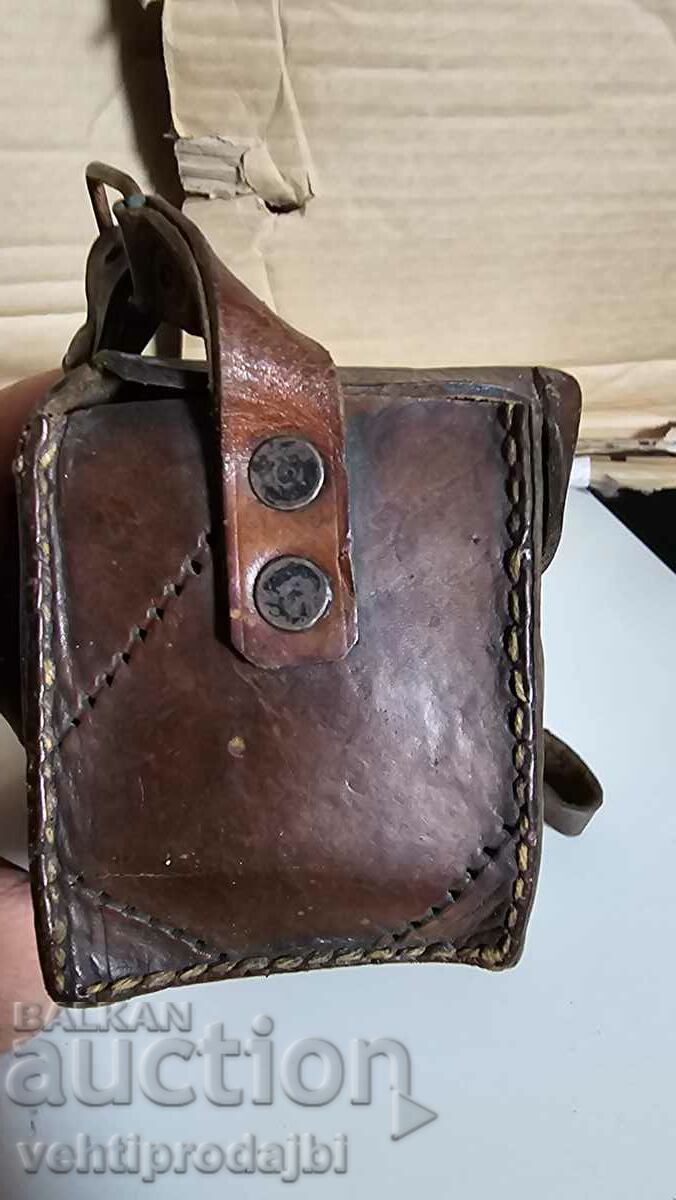 Old leather whip - 5 Old leather whip - 5