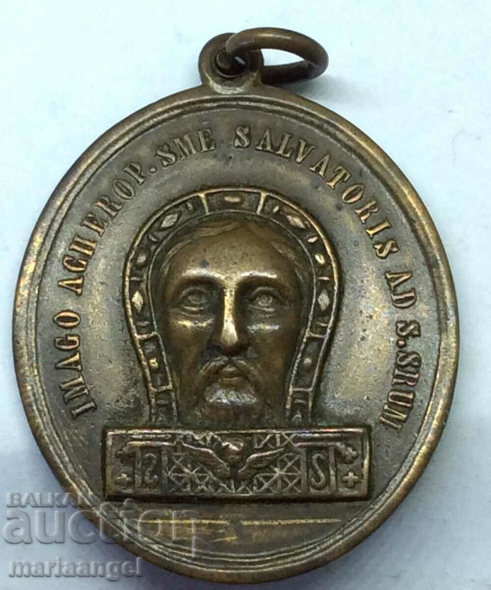 medalie Vatican St. Coloana / Hristos (portret atipic) 42mm