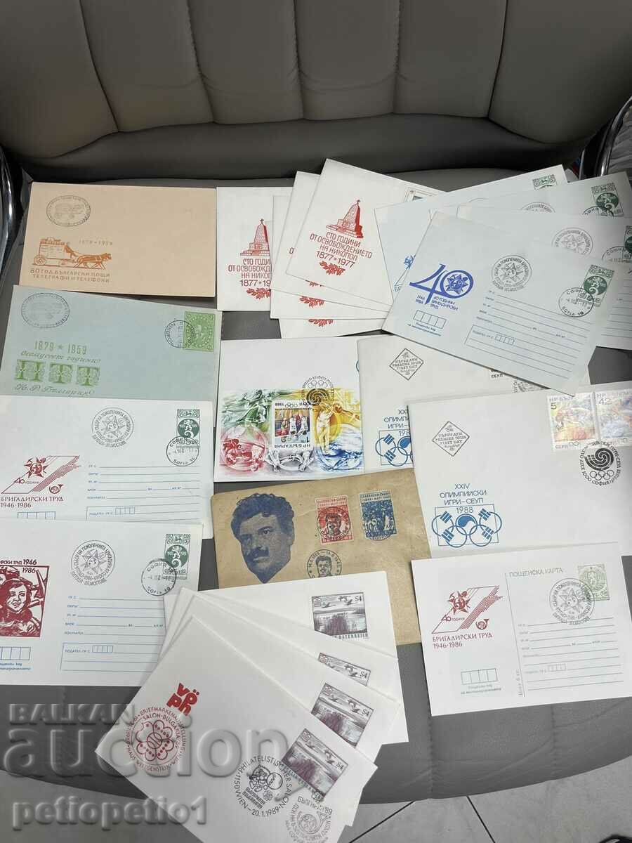 Postal old envelopes