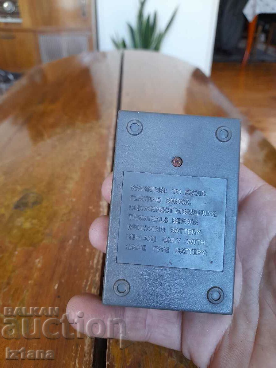 Delivery of Old multimeter HC-213 Delivery of Old multimeter HC-213