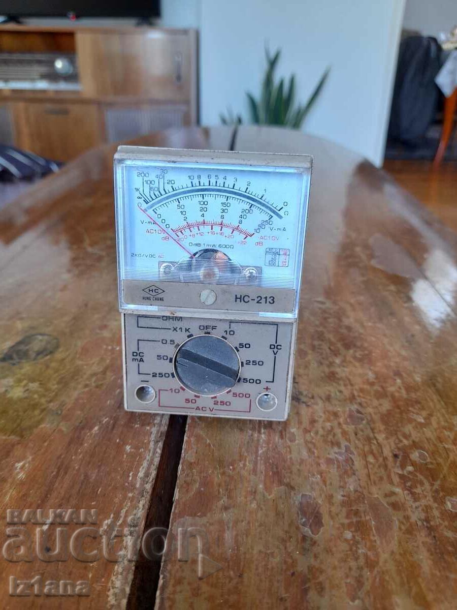 Old multimeter HC-213