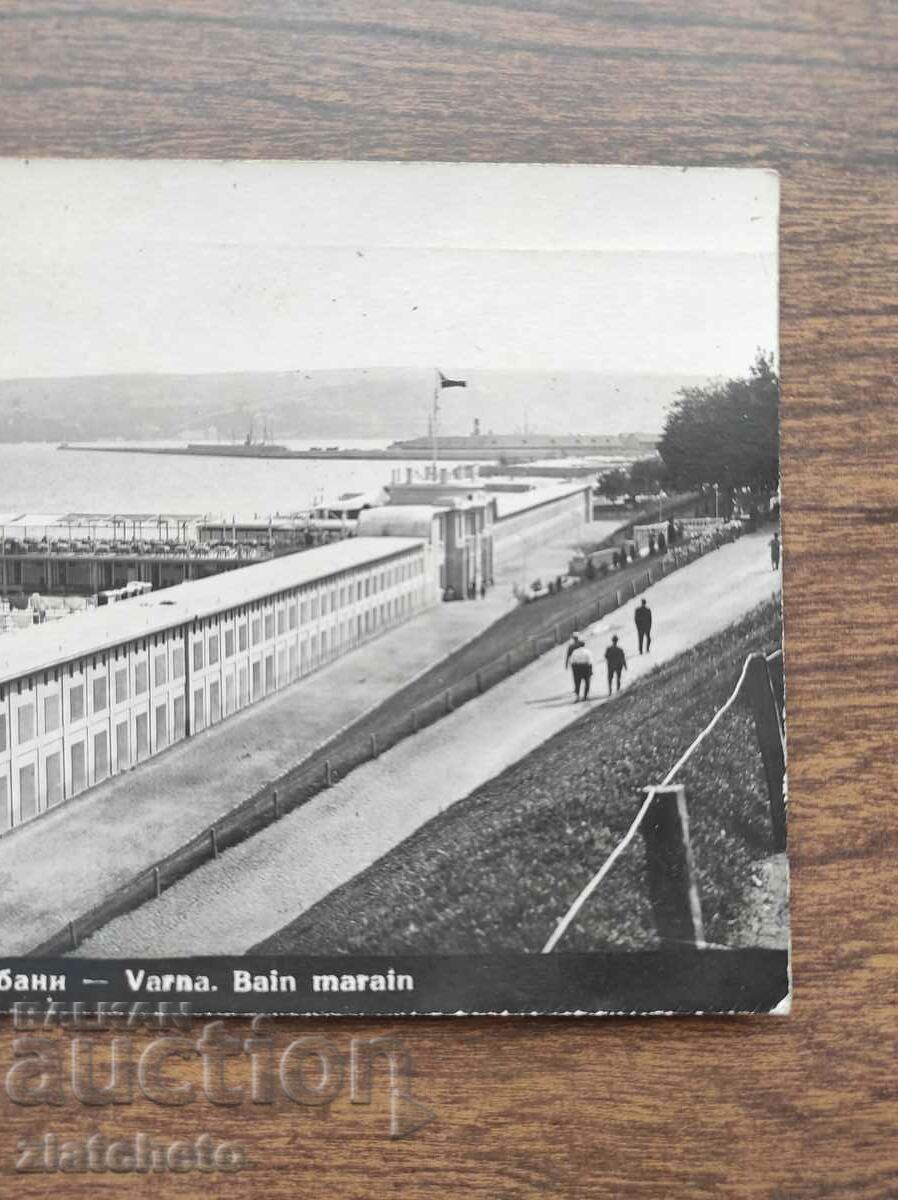 Ταχυδρομική κάρτα Βασίλειο της Βουλγαρίας - Βάρνα. Τα θαλάσσια μπάνια με τιμή 20.00 BGN | € 10.23 Ταχυδρομική κάρτα Βασίλειο της Βουλγαρίας - Βάρνα. Τα θαλάσσια μπάνια με τιμή 20.00 BGN | € 10.23