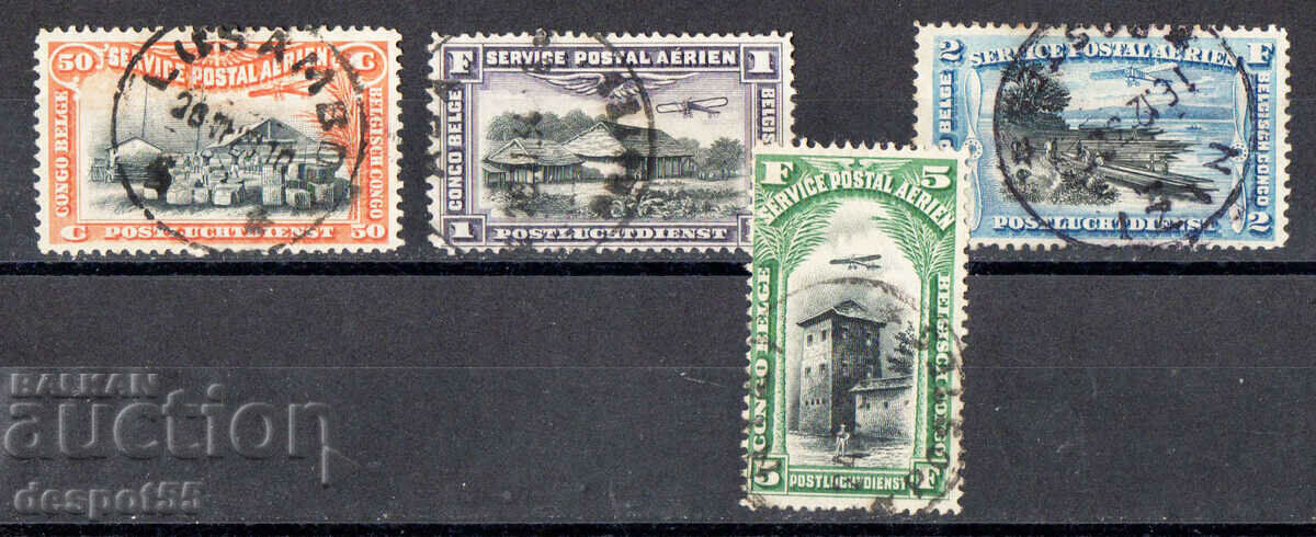 1921. Belgian Congo. Air mail.