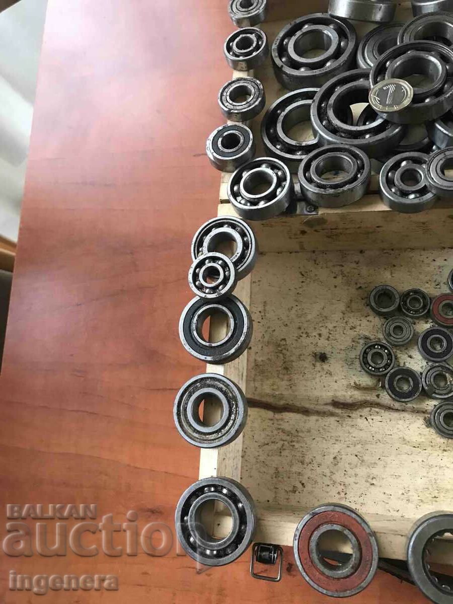 BOX FULL OF BEARINGS BEARING CRATE - 5 BOX FULL OF BEARINGS BEARING CRATE - 5