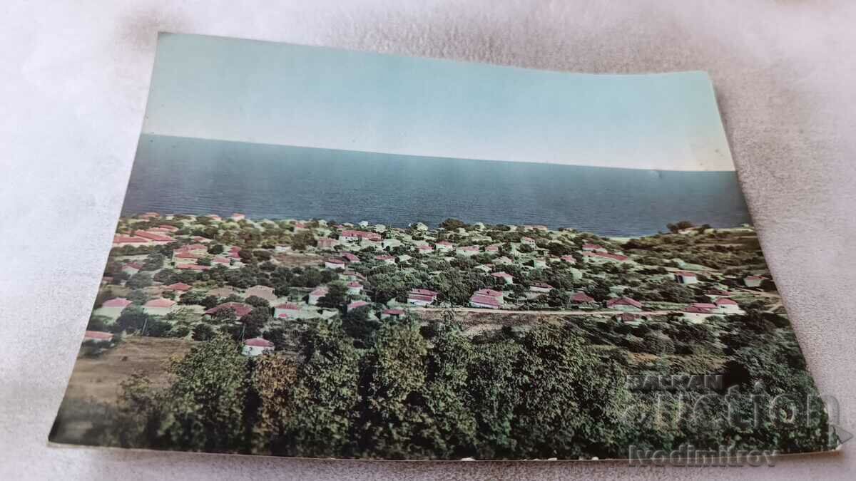 Postcard Overview General view 1960