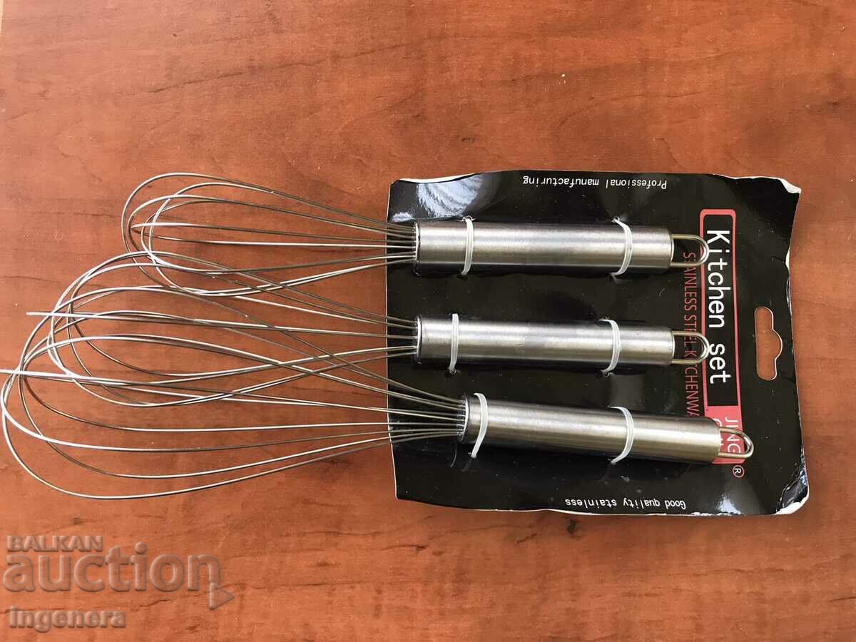 MIXER MIXER HAND MIXER 3 PCS. NEW SALE