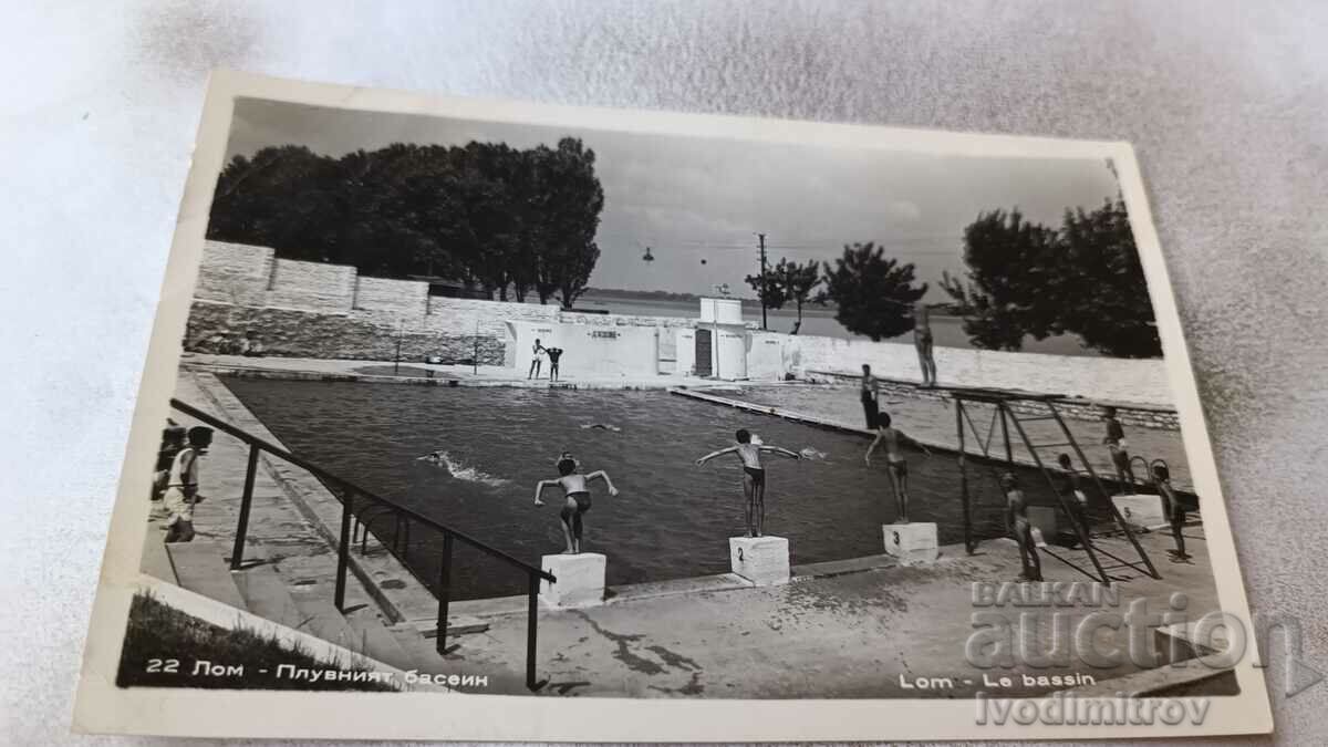 Postcard Lom The swimming pool