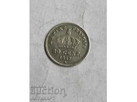 monedă de argint 20 de cenți 1867 Un argint al Franței