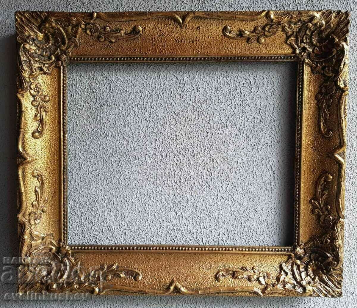 Baroque frame for mirror or picture.