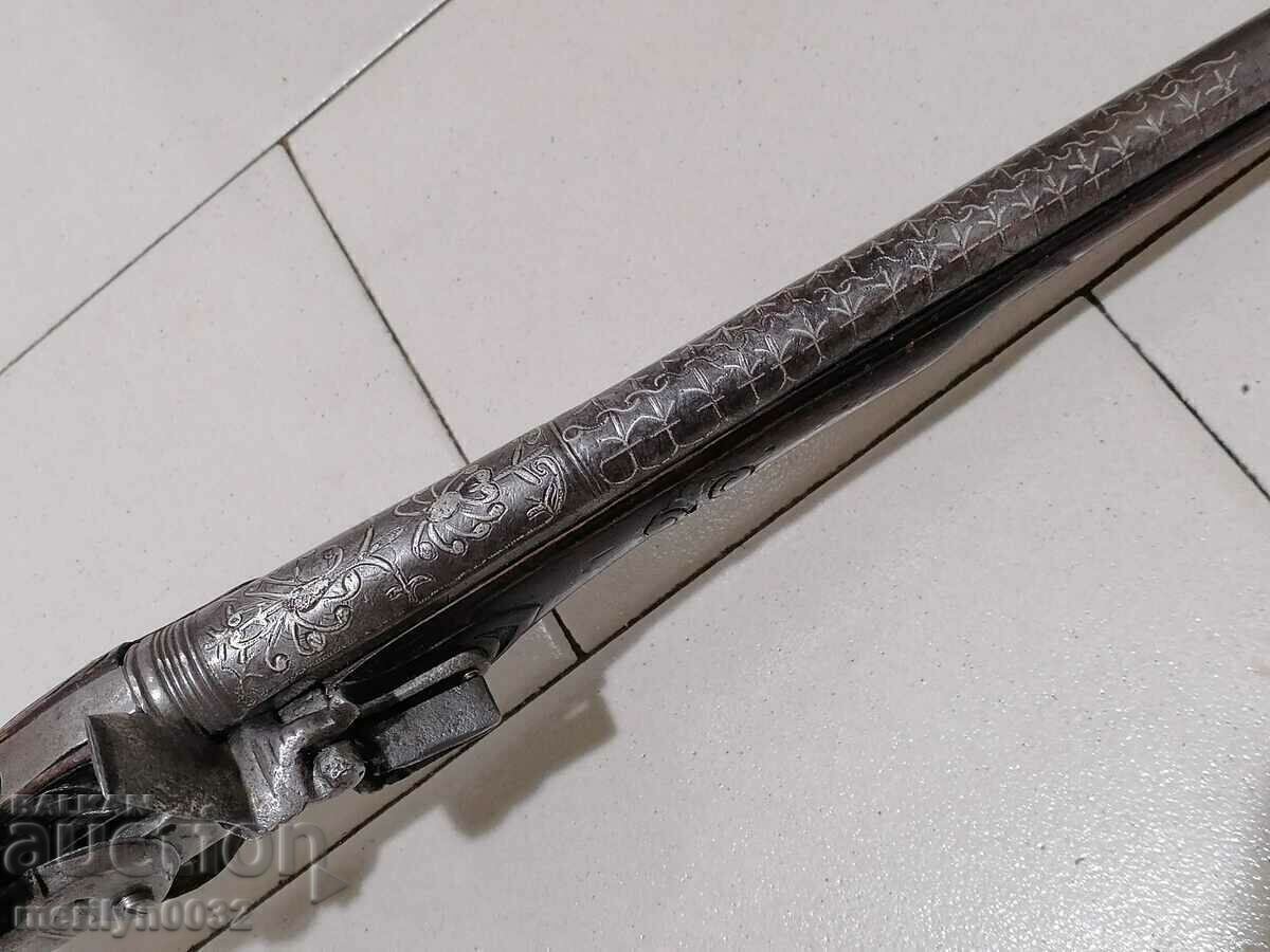 Pistov otoman Flint Pishtov de 50 cm cu crampoane de argint cu preț € 1375.32 | 2689.89 BGN