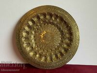A beautiful bronze embossed wall plate