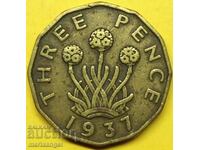 Great Britain 3 pence 1937
