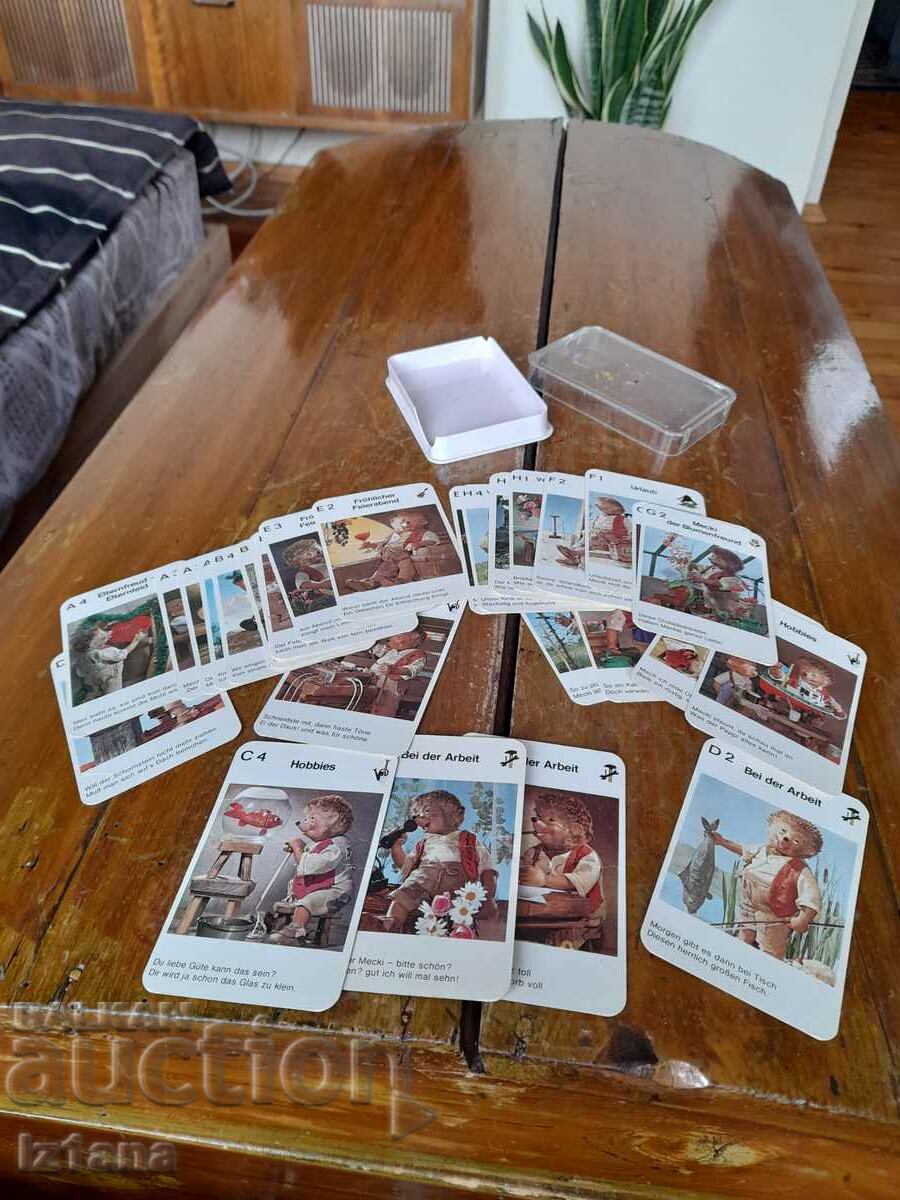 Old children's playing cards Hedgehogs with price 53.00 BGN | € 27.10 Old children's playing cards Hedgehogs with price 53.00 BGN | € 27.10