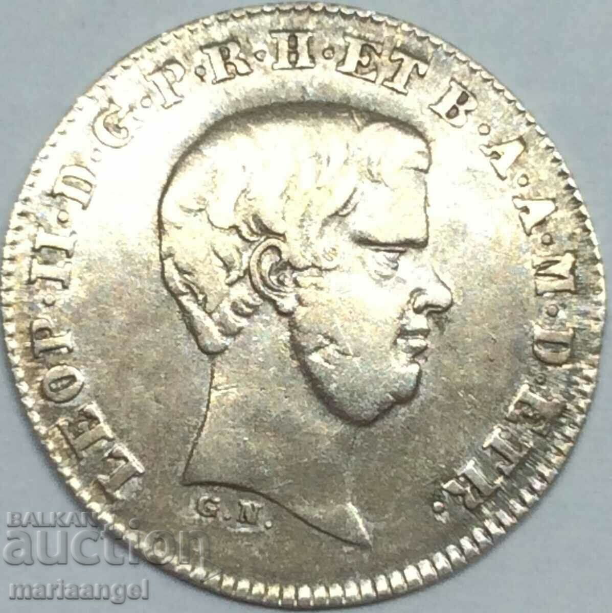 1/2 Paolo 1857 Italy Florence Leopoldo d'Lorena Patina