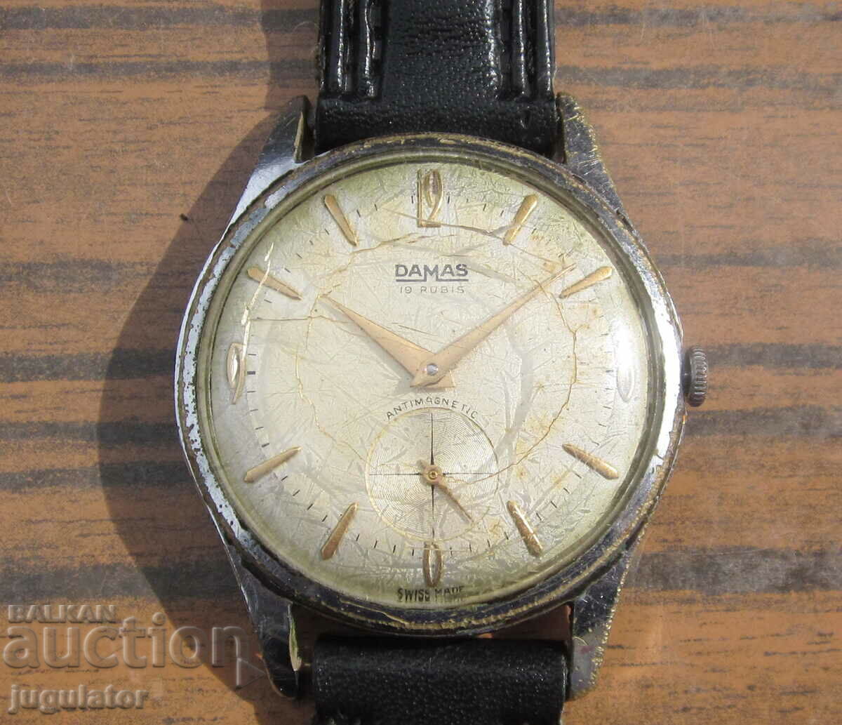 DAMAS Swiss Men's Manual Mechanical Watch Works with price 110.00 BGN | € 56.24