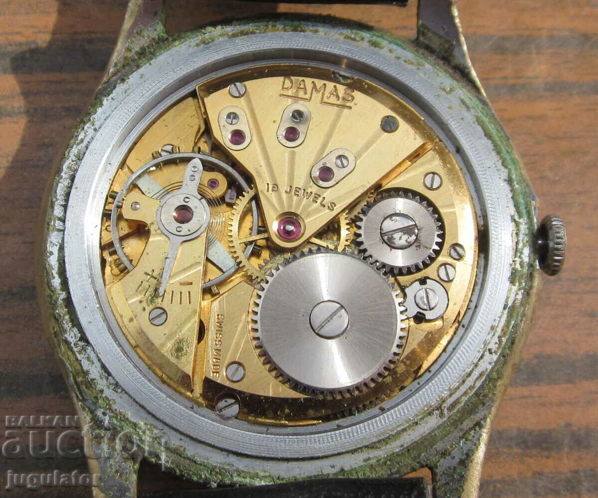 DAMAS Swiss Men's Manual Mechanical Watch Works - 6