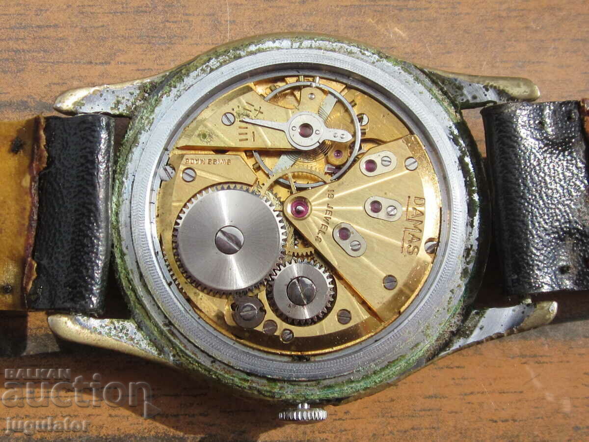 DAMAS Swiss Men's Manual Mechanical Watch Works - 7