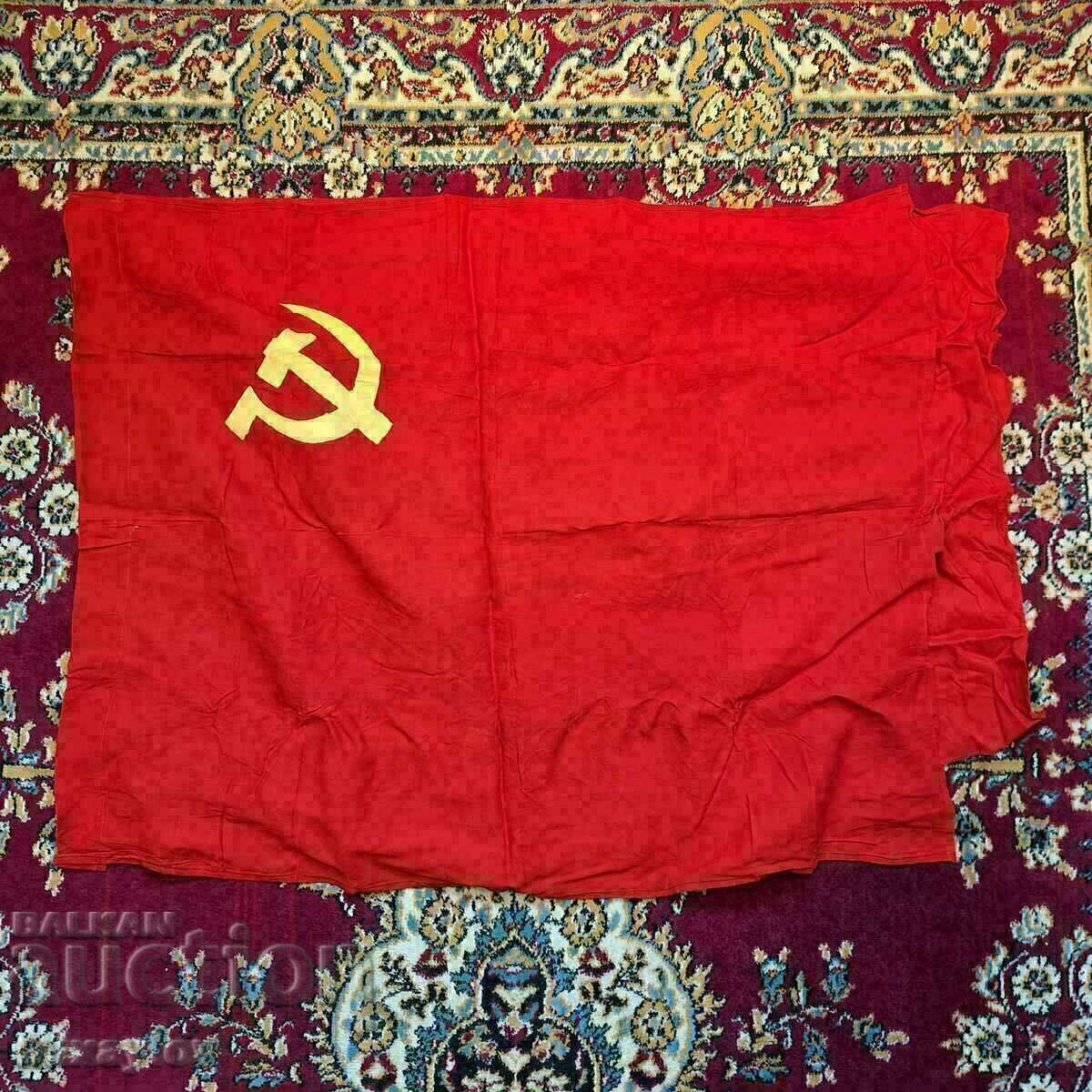 Soviet flags, 5 pcs