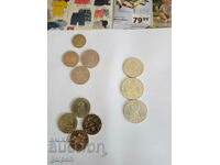 BULGARIA - LOT OF COMMEMORATIVE COINS - 11 PCS. - 70 BGN.